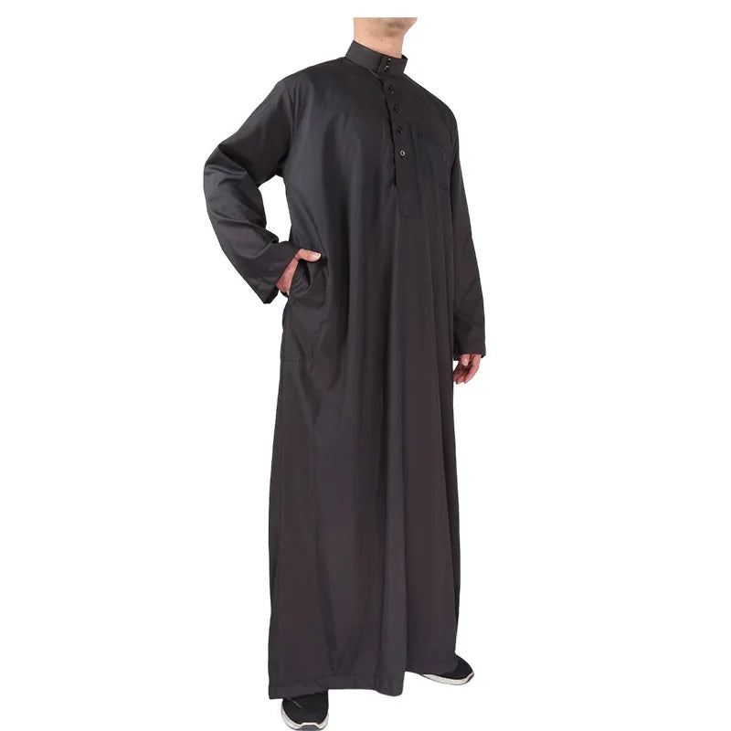 Muslim Kaftan Clothing One Pieces Prayer Dress For Mens